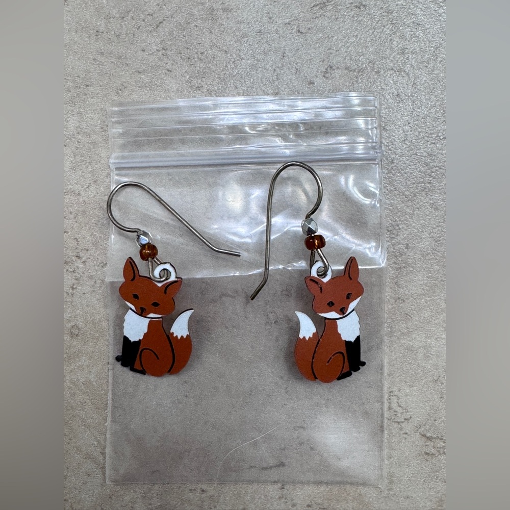 Sienna Sky Fox Earrings